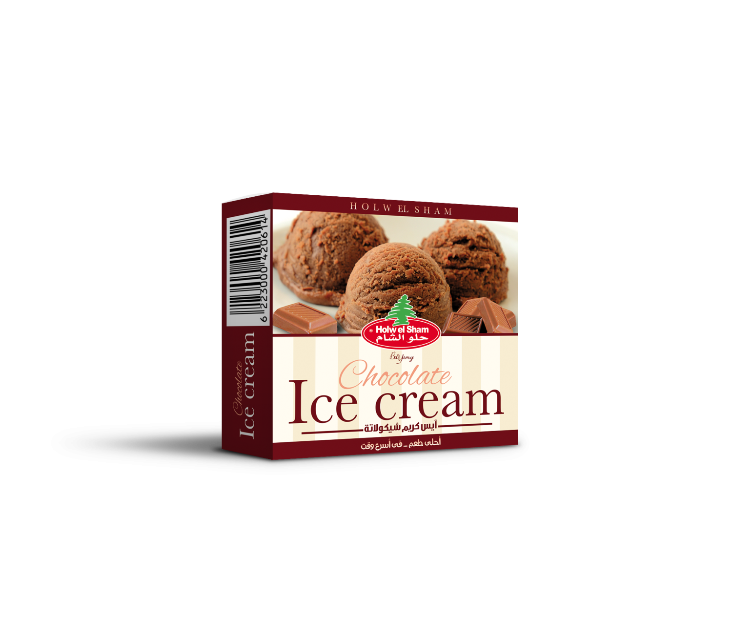 حلو الشام ايس كريم شيكولاته 100جم